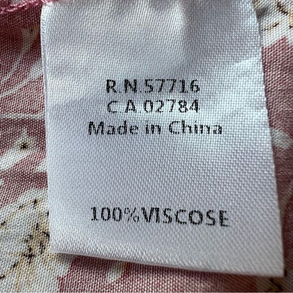 Papillon Floral Babydoll Tea Rose Flutter Sleeve Mini Summer Dress SZ XL - Jr - Picture 9 of 12